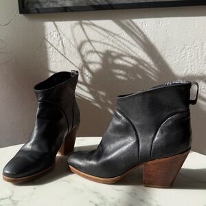 Rachel Comey Penpal Leather Ankle Boots